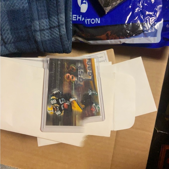 Gildan Men's Charcoal Trench Coat - Picture 5 of 16